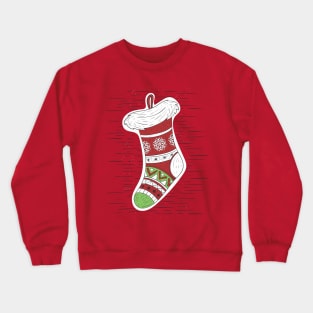 Christmas stockings - Happy Christmas and a happy new year! - Available in stickers, clothing, etc Crewneck Sweatshirt